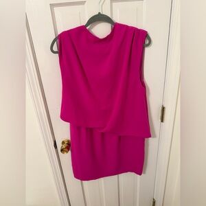 TCEC Fuchsia Sleeveless Dress